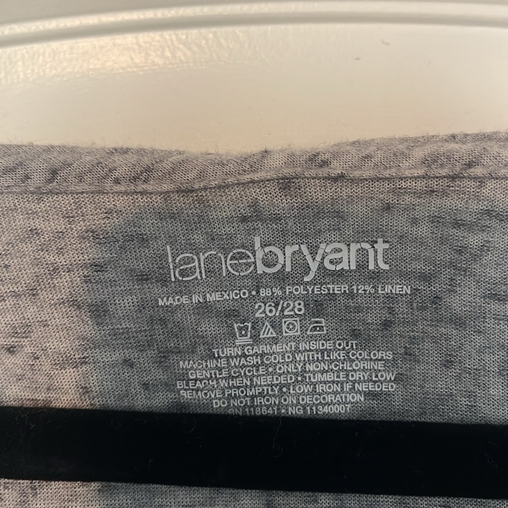 Grey hooded T-shirt size 26/28 - Picture 5 of 6